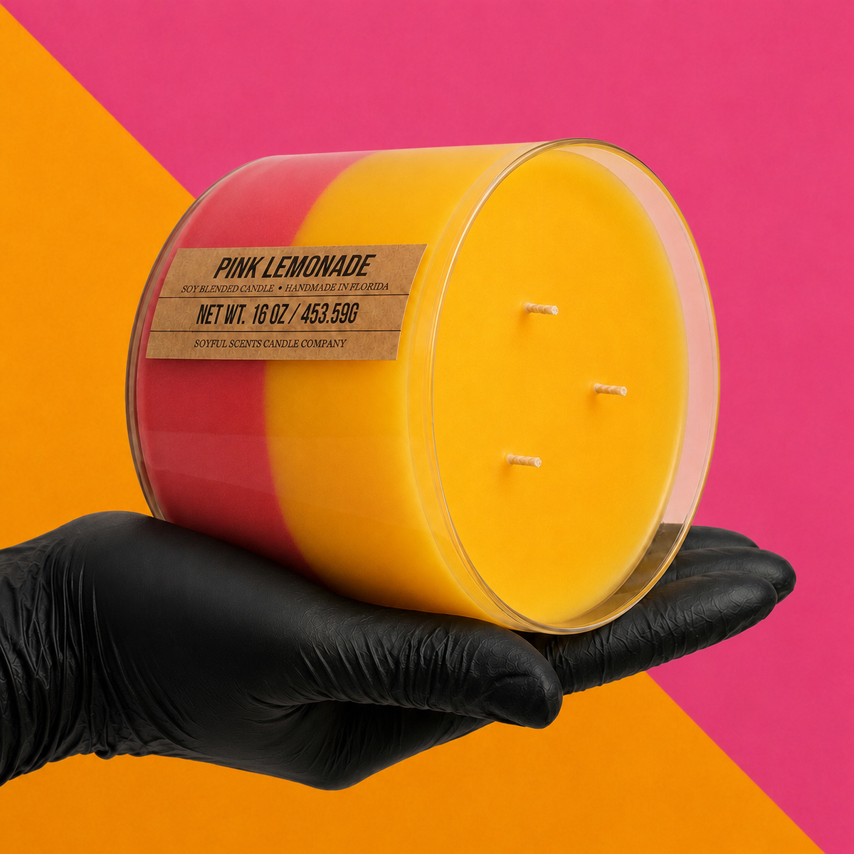 Pink Lemonade 3-Wick Candle