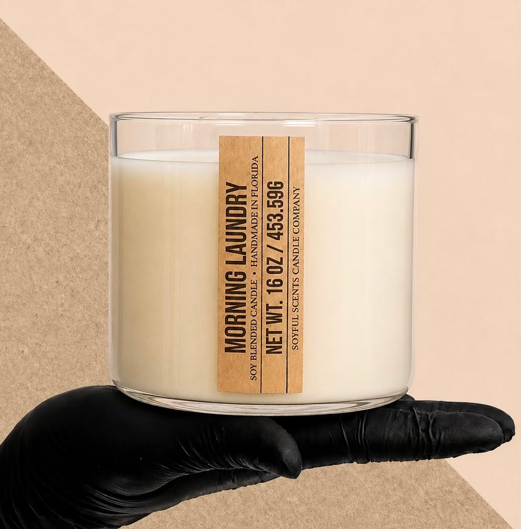 Morning Laundry 3-Wick Candle