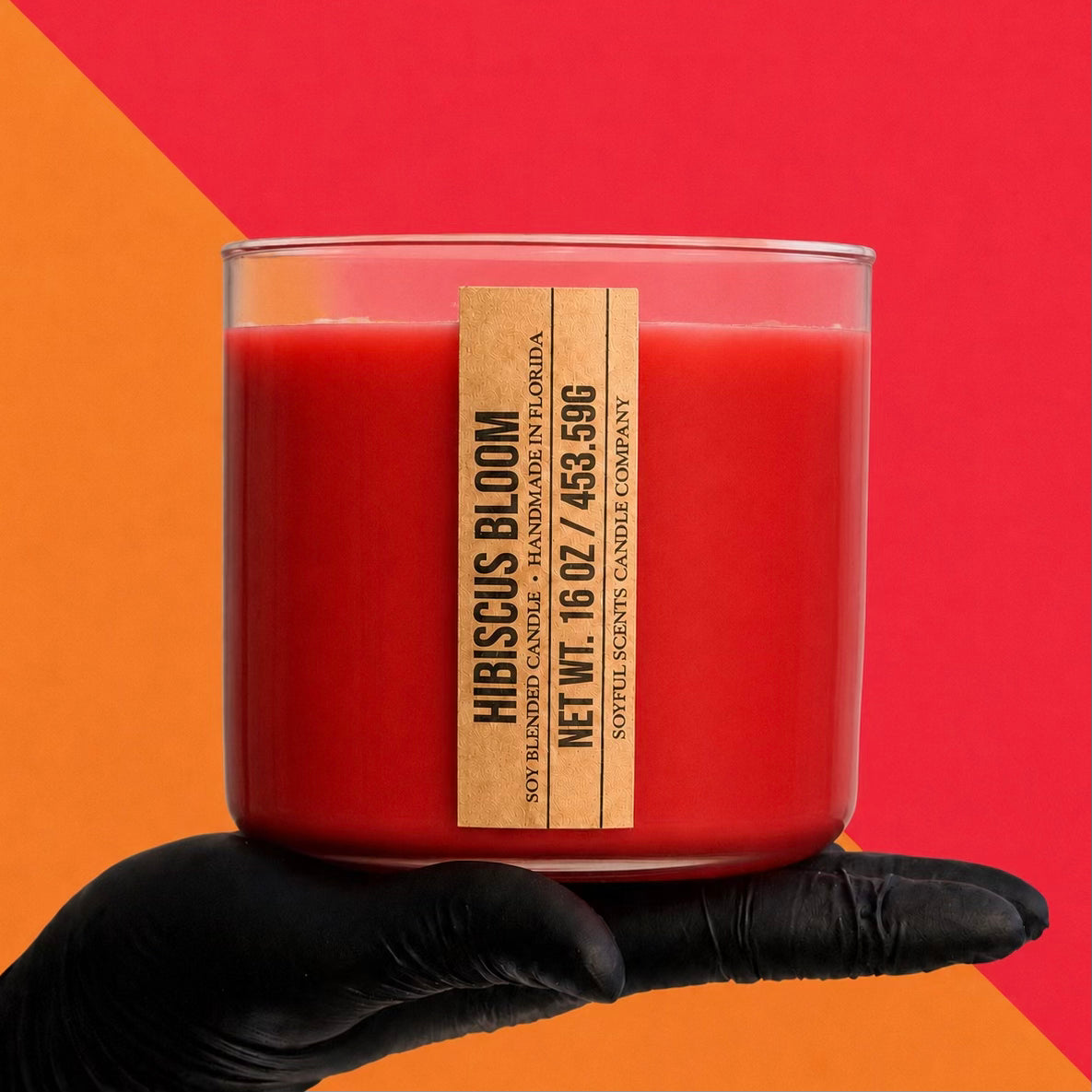 Hibiscus Bloom 3-Wick Candle
