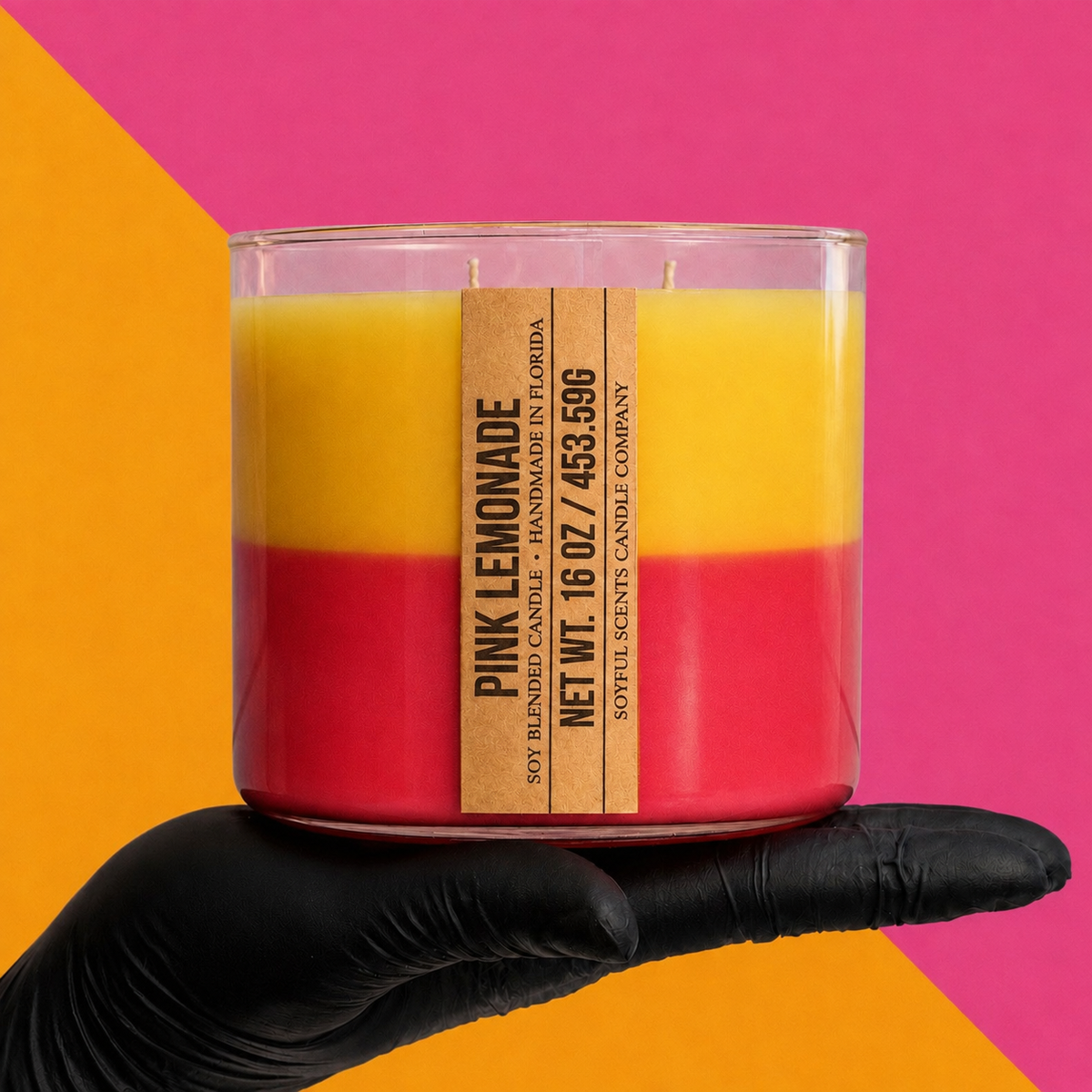Pink Lemonade 3-Wick Candle